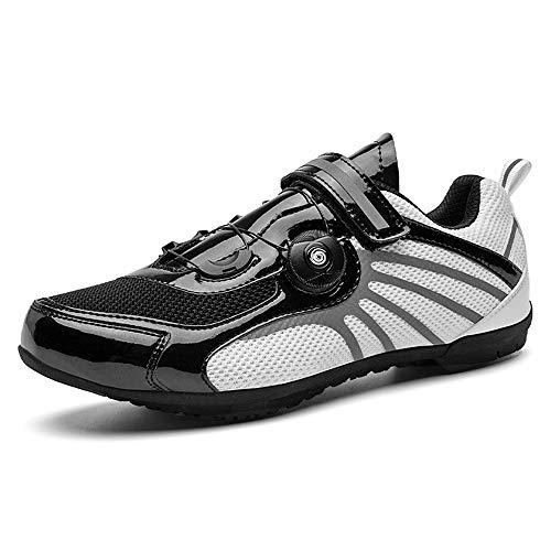 ZJH Shoes Outdoor Ultrlight Ciclismo Shoes Men Women Road Bike Sneakers Summer Mesh Respirável Coado
