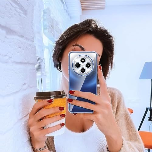 Image of Lustree Redmi 14C 5G / Redmi A4 /Poco M7 / Poco C75 Back Cover Case | Clear TPU Case with Four Corner Protection & Raised Guard |Protective Mobile Phone Cover for Redmi 14C 5G / Redmi A4 /Poco M7 / Poco C75
