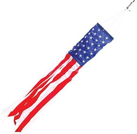American Flag Windsock 40"