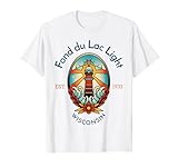 Fond du Lac Light Lighthouse Wisconsin T-Shirt