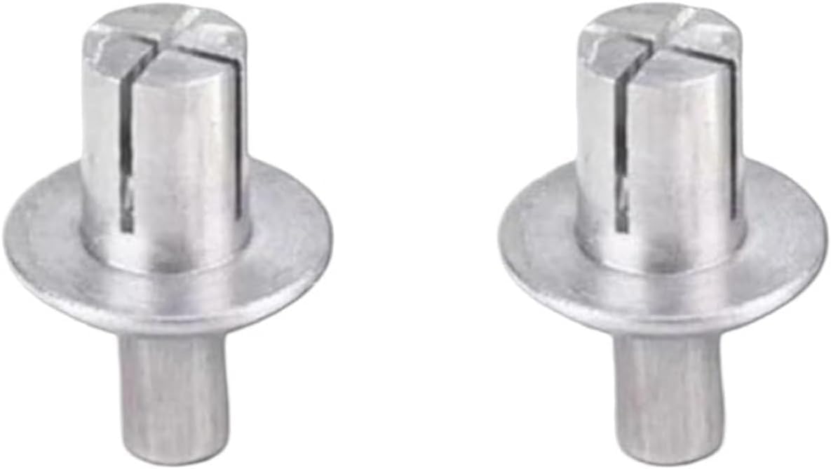 Hammer Rivets,Nails Head Piercing Rivet Aluminum Alloy Board Wall Fasteners,