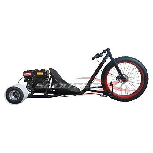Motorized Drift Trike 6.5 HP 40 MPH - RED Wheel [533] - Thumbnail 5