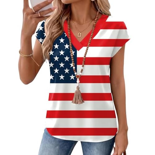 LOMON Women Silk Satin Tops Cap Short Sleeve Blouse V Neck Shirts Business Casual Outfits