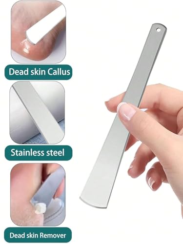Image of Piercell Pedicure Knife Set | Dead Skin Corn Foot Callus Remover Kit | Personal Care Tool & Accessories | For Ingrown Toenail File /Lifter | Foot Repair Tools With Sharp Blade | Foot Scraper (Set of 1)