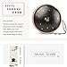 Steel Tongue Drum - 2024 YUKYOU 15 Notes 14 Inches 35cm - Percussion Instruments - Hand Pan Drum with Music Book, Drum Mallets and Carry Bag, D Major