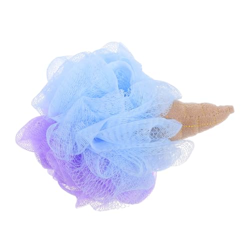 Sosoport Scrubber Bath Ball Colored Mesh Loofah for Gentle Exfoliation and Skin Cleansing for Back and Care for Adults