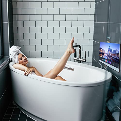 Elecsung 22Inch Smart Mirror Bathroom Tv Webos System Ip66 Waterproof With Integrated Hdtv(Atsc) Tuner, Built-In Alexa, Speakers, Wi-Fi And Bluetooth #TOP2