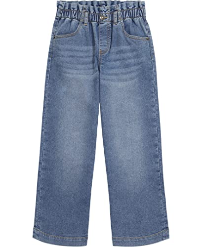 Hudson Jeans Girls' Pull-On Stretch Denim Jean, True Blue/Wide Leg, 16 #TOP22