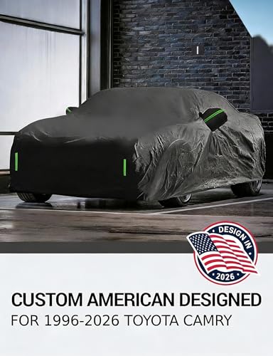 Image of V Car Cover | UV-Blocking Waterproof With Soft Lining Prevents Leaks & Scratches. Perfect For Sunny, Snowy Outdoor Parking, Garage Storage