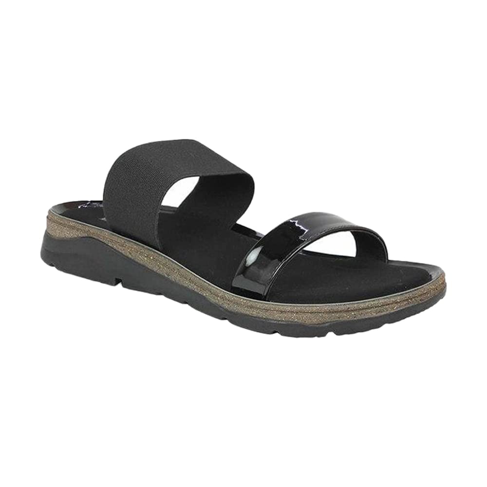 INC 5 Synthetic Slip On Womens Casual Wear Sandals (FWINC900097007, BLACK, 6) (B09NSXQ2FQ) Amazon Price History, Amazon Price Tracker