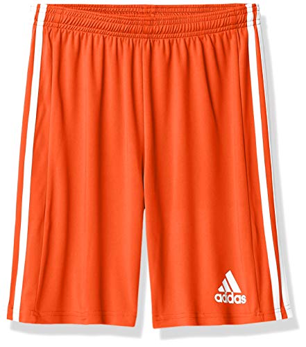 Short orange adidas Squadra 21 ado idéal pour le sport au collège