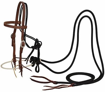 WEAVER Loping Hackamore Leather Headstall