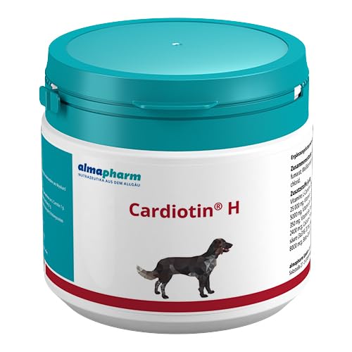 almapharm Cardiotin H für Hunde | 250 g | Ergänzungsfuttermittel für Hunde | Zur Unterstützung der Herzfunktion