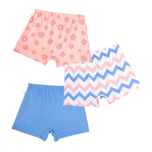 Image of YouGotPlanB Cotton Boxers for Girls | Ages 2-16 Years | Relaxed Fit | Gentle Elastic Waistbands | Breathable & Tagless