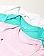 Champion Baby-Jungen Legacy Icons Td-Contrast Logo Newborn Crewneck Onsie, Weiß/Aquamaringrün/Babyrosa, 68