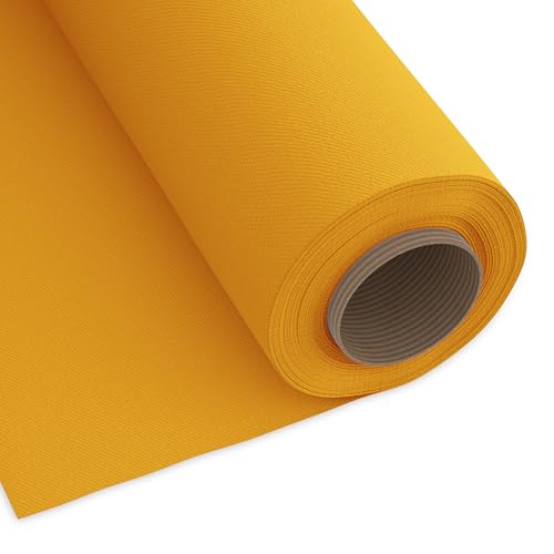 Image of Encasa XO Mercerised Cotton Canvas Fabric, 100x150 cm Wide | Sold by The Metre, Cut to Length | Fabric for Cushions, Sofa Covers, Light Upholstery, Embroidery, Dress Material, Mango