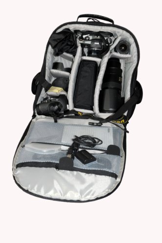 GEM GEMSLRLPBPSSLTA99 Estuche para cámara fotográfica - Funda (Funda Tipo Mochila, Sony, SLT-A99, Tirante para Hombro, Compartimento del portátil, Negro)