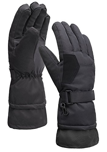 Livingston Women's Waterproof Two-Toned Touchscreen Ski Gloves
