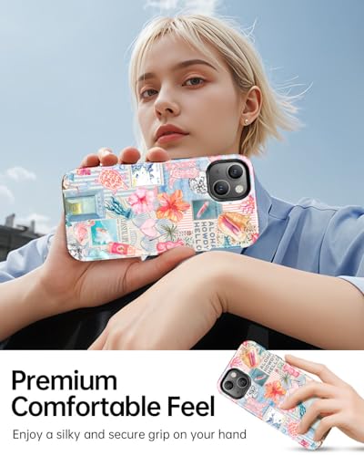 Coque iPhone 13 tendance esthétique plage résistante - 6