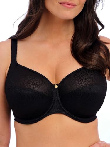 Soutien-gorge armatures Fantasie Demure 85E en dentelle fine et noire
