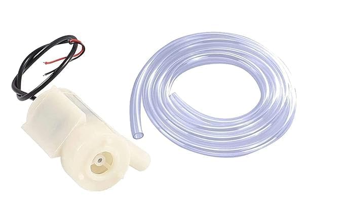 DC 6-9V Submersible and Non Submersible Mini Water Pump DC Motor High Power Project Fountain Garden Fish Tank(Pack of 1)