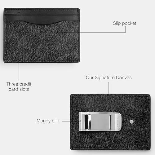 Image of Money Clip Card Case in Signature