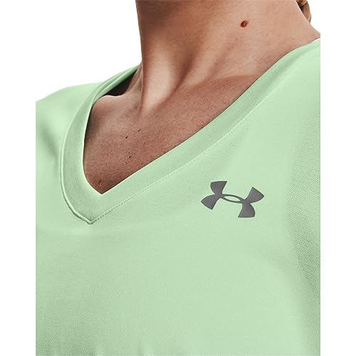 Image of Under Armour Womens Tech V-Neck Twist Short-Sleeve T-Shirt