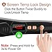 AmoVee Travel Curling Iron, 1.25 Inch Hair Straightener, 2 in 1 Flat Iron Ceramic Tourmaline, Dual Voltage, Adjustable Temp, Rose Gold