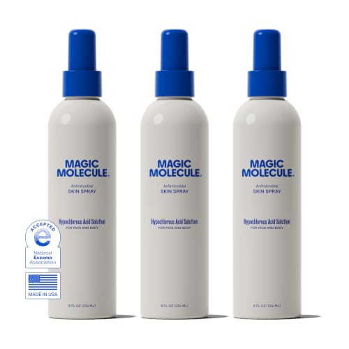 Magic Molecule Skin Spray, Hypochlorous Acid Formula, 8oz 3PK