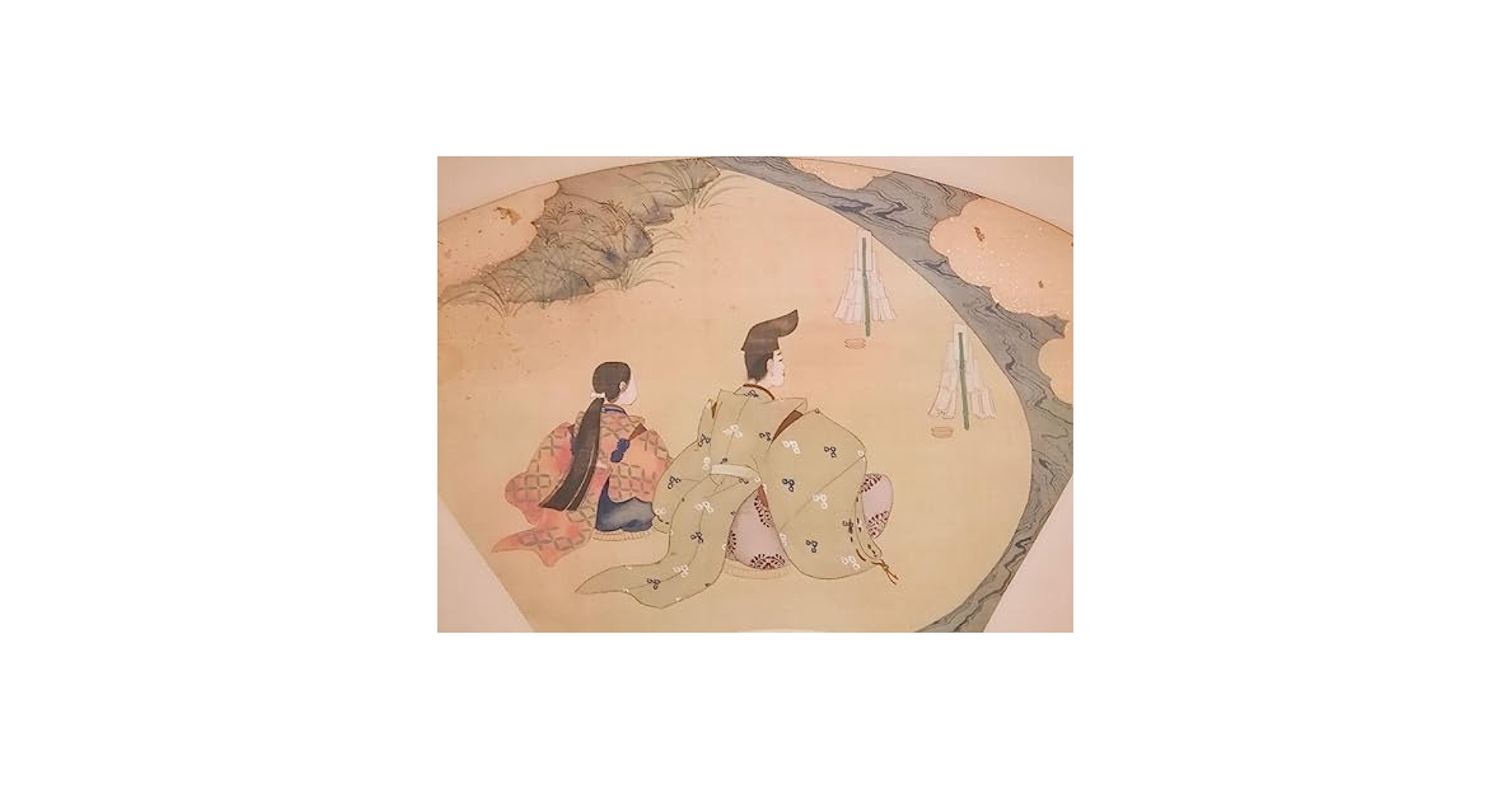 複製/奥村土牛/ビワ図/びわ図/枇杷図/扇面/工芸品/掛軸☆宝船☆AH-957 複製/奥村土牛/ビワ図/びわ図/枇杷図/扇面/工芸品/掛軸☆宝船