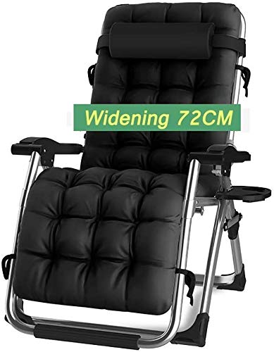 Chaise longue zéro gravité réglable et pliable grand confort pour terrasse