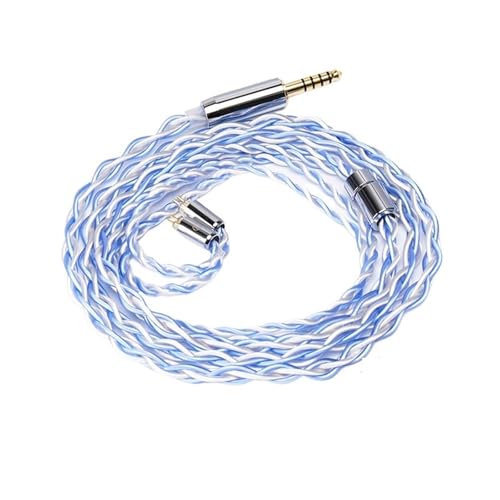 Cable 6N Silver Plated OCC Earphone Upgrade Wire miniatura 1