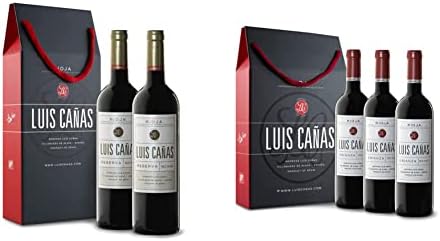 Luis Cañas Reserva Vino Tinto Estuche 2 Botellas - 750 ml & Luis ...