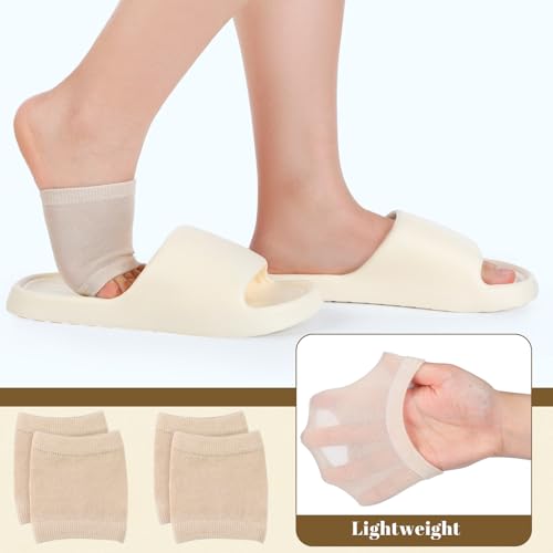 Image of Twistover 10 Pairs Women's Slide Sandle Sock Open Toe Slide Liner Slipper Shoe Foot Protector No Show Toeless Half Socks
