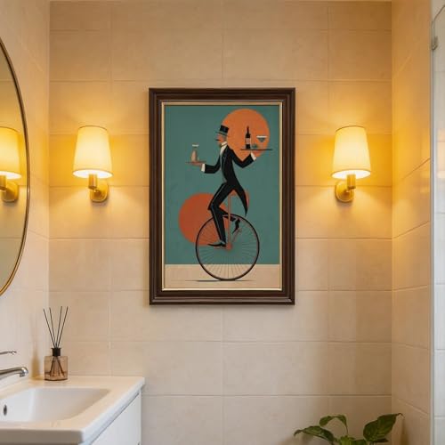 Poster monocycle pour mur vide : la solution déco salon et chambre