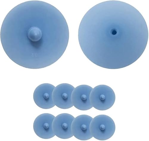 6889/07143 Inhalation Valve Replacement Parts - Fits 6000 Series Half & Full Facepiece Accessories (Pack of 8)