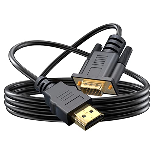 Cavo Convertitore HDMI Maschio A VGA Maschio 1 Metro - Adattore Audio Video Per PC, Monitor