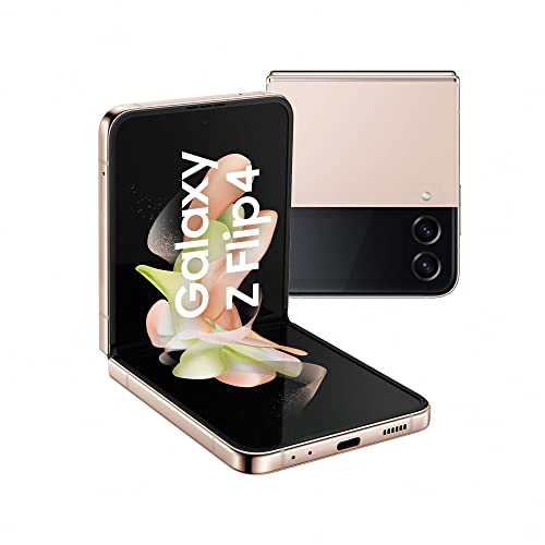 Samsung Galaxy Z Flip4 5G Smartphone Android Klapphandy 512GB, Pink Gold, inkl. 12 Monate Herstellergarantie [Exklusiv bei Amazon]
