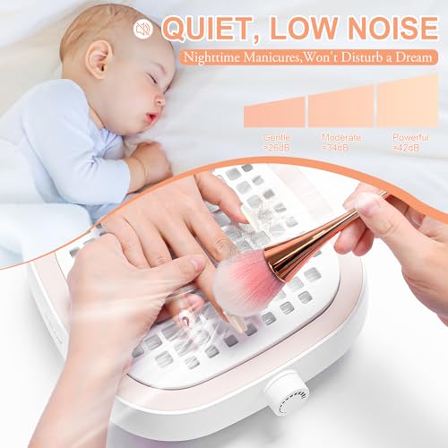 Powerful Nail Dust Collector - 130W Electric Low Noise Dust Collector miniatura 5