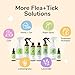kin+kind Cat & Dog Shampoo Flea and Tick Vet Formulated - Natural Flea and Tick Prevention for Dogs - Plant Powered Shampoo w/Coconut & Olive Oil - Pet Supplies - Lemon Grass - Made in USA 12 fl oz