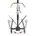 ProBasics Heavy Duty Patient Lift, 450 lbs, Hydraulic Medical Lift for Home Use, Swivel Caster, Alloy Steel, Hammertone Finish, Adjustable Width Base, Compatible with 4 or 6 Point Lift Slings
