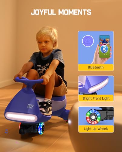 Fanttikride N7 CLASSIC Electric Wiggle Car With Pedal, Rechargeable Battery, 2 In 1 Swing Car, 2 Speed Ride thumb #4