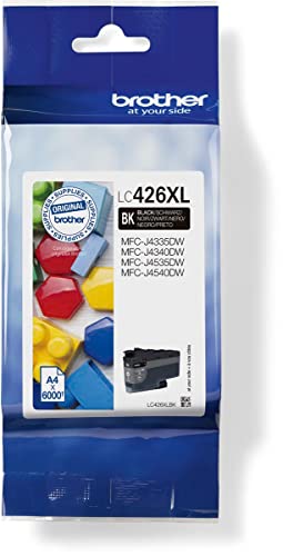 Brother Cartouche d'encre Originale MFC-J4340DW J4540DWXL J4540DW Noir (5 unités)