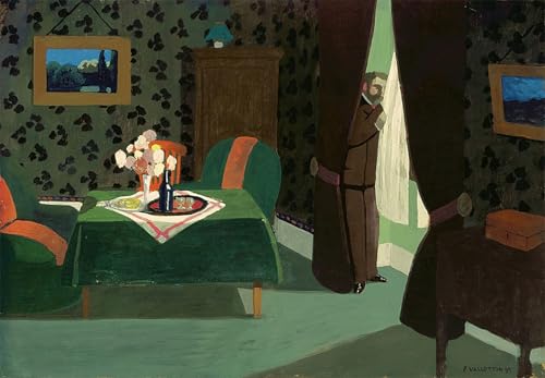 Toile Impression Tableaux Peinture l'Attente Félix Vallotton Chambre