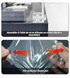 icuanuty Vitrine en acrylique pour Lego DC Super Heroes 1989 Batmobile 76139, 42156, 42083, 42143, 42096, 42056, 42115, 42143, 42125, 42172, dimensions : 63 x 30 x 30 x 17 cm (Étui de protection - 9