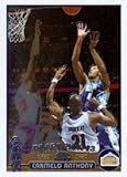 Carmelo Anthony Unsigned 2003-04 Topps Chrome Card - Basketball Cards