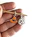 Halloween Witch Hat + Jack O'Lantern Stitch Markers for Knitting | Handmade by Pretty Warm Designs