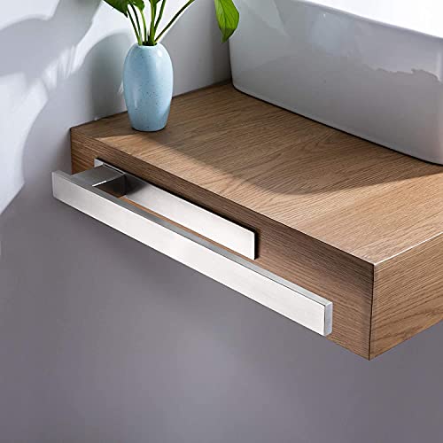 ZUNTO Auto-Adhésif Porte-Serviettes sans Perçage Serviette Barre pour Salle De Bains ou Cuisine 39cm