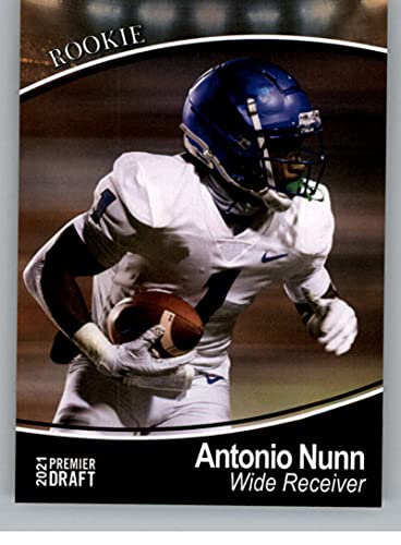 2021 SAGE Hit Premier Draft Football #114 Anotnio Nunn Buffalo Bulls RC Rookie Official Player Licensed Trading Card