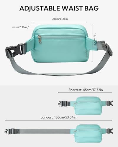 Image of WATERFLY Fanny Pack Belt Bag for Men Women Casual Waist Pack